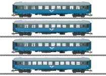 Märklin 43787 - H0 - 4-tlg. Set Personenwagen, SJ, Ep. V